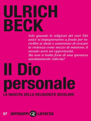 cover image of Il Dio personale